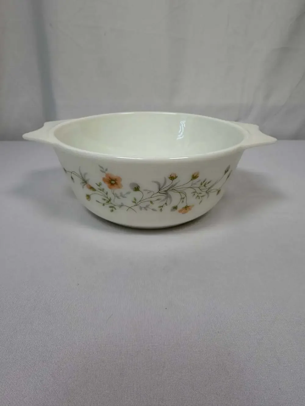 Vintage Pyrex England Emily Spring Garden Casserole Dish Bowl